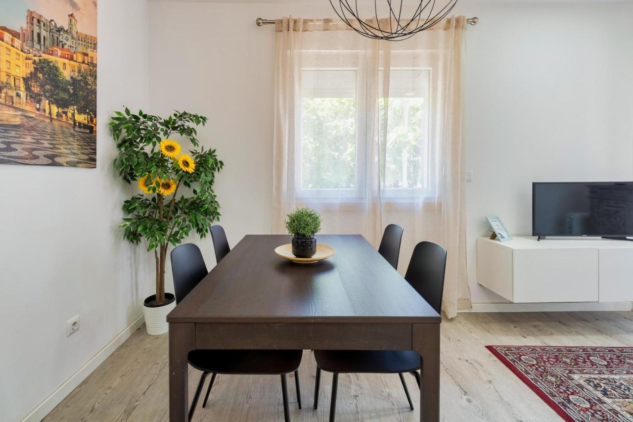 Setubal Downtown Garden Apartment Bagian luar foto