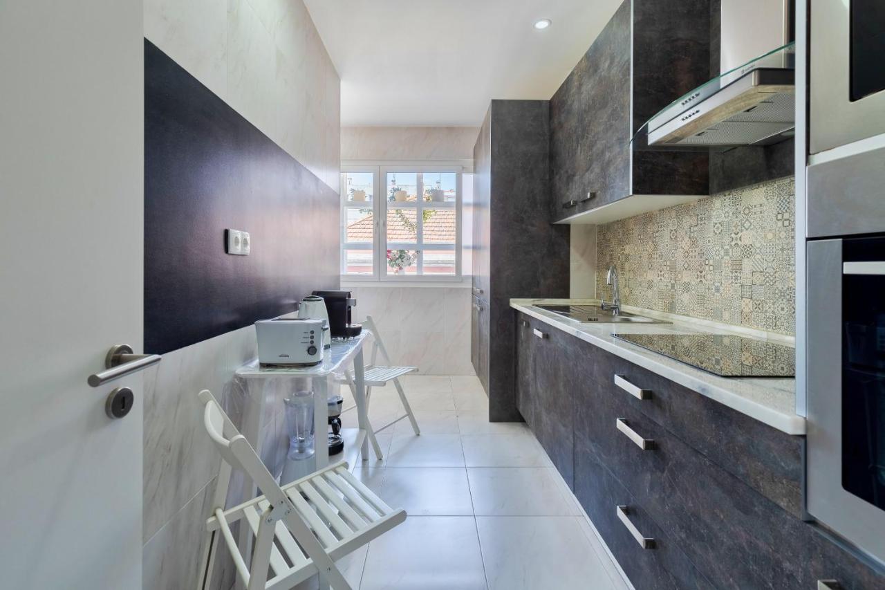 Setubal Downtown Garden Apartment Bagian luar foto